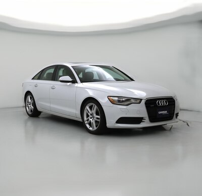 White 2015 Audi A6 Premium Plus