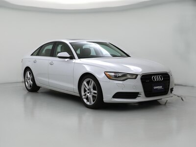 White 2015 Audi A6 Premium Plus