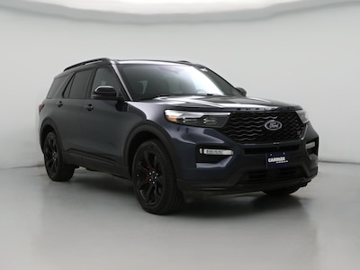 Blue 2024 Ford Explorer ST