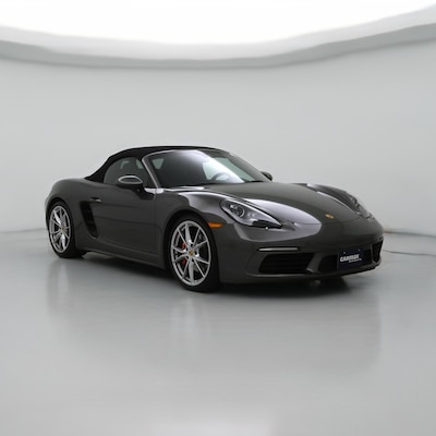 Gray 2017 Porsche 718 Boxster S