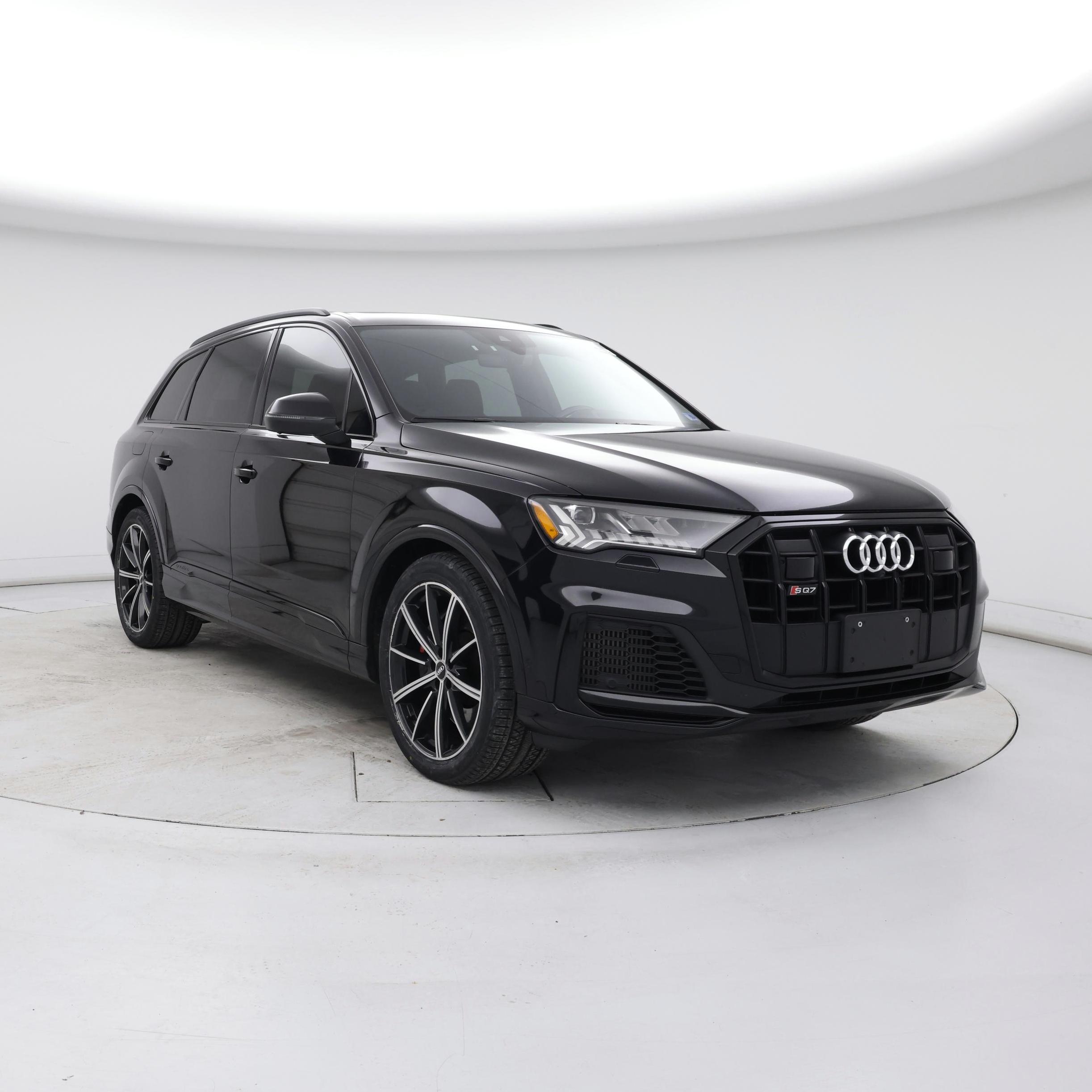 Black 2021 Audi SQ7 SUV / Crossover All-Wheel Drive Automatic