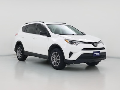White 2017 Toyota RAV4 LE