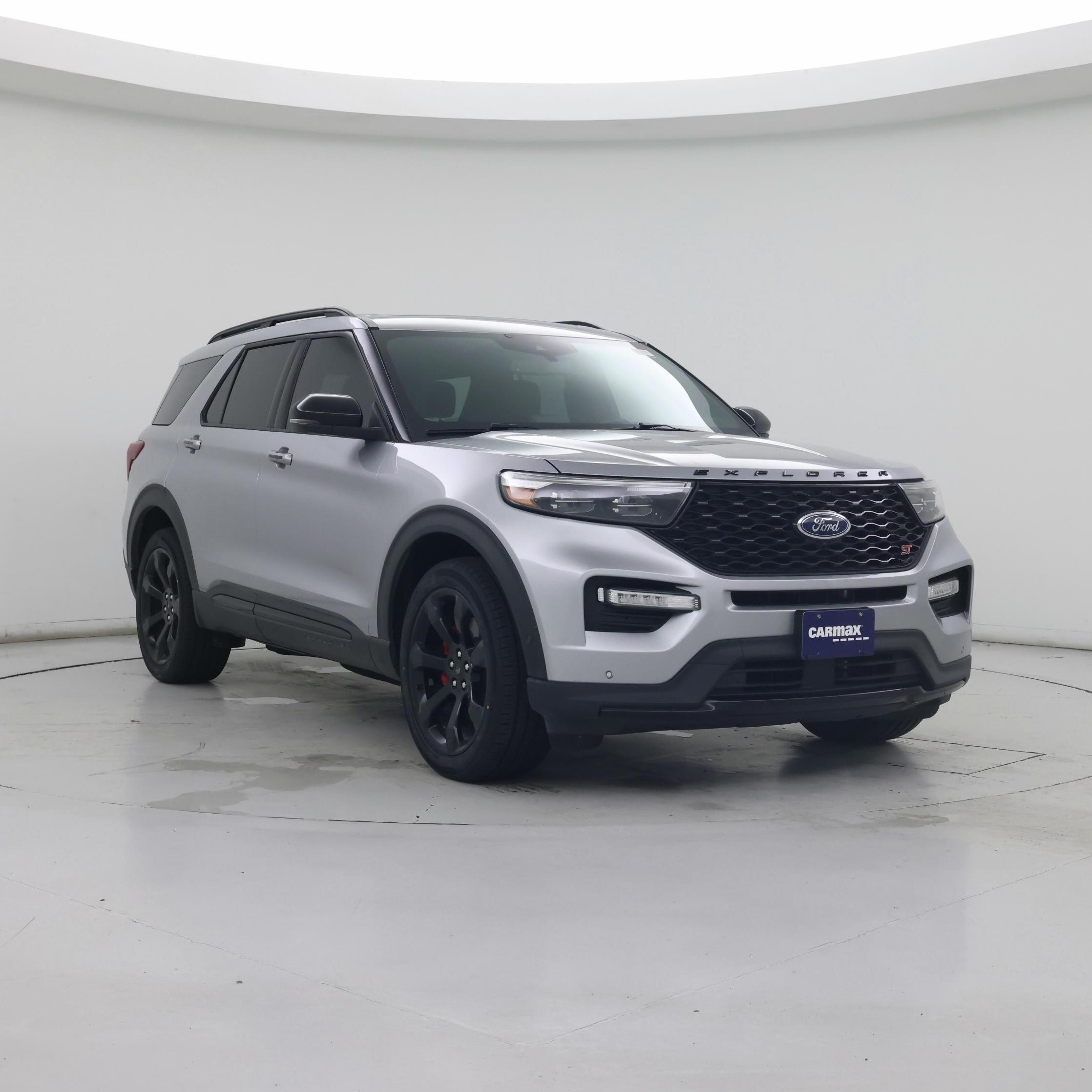 Silver 2021 Ford Explorer ST AWD SUV / Crossover All-Wheel Drive Automatic