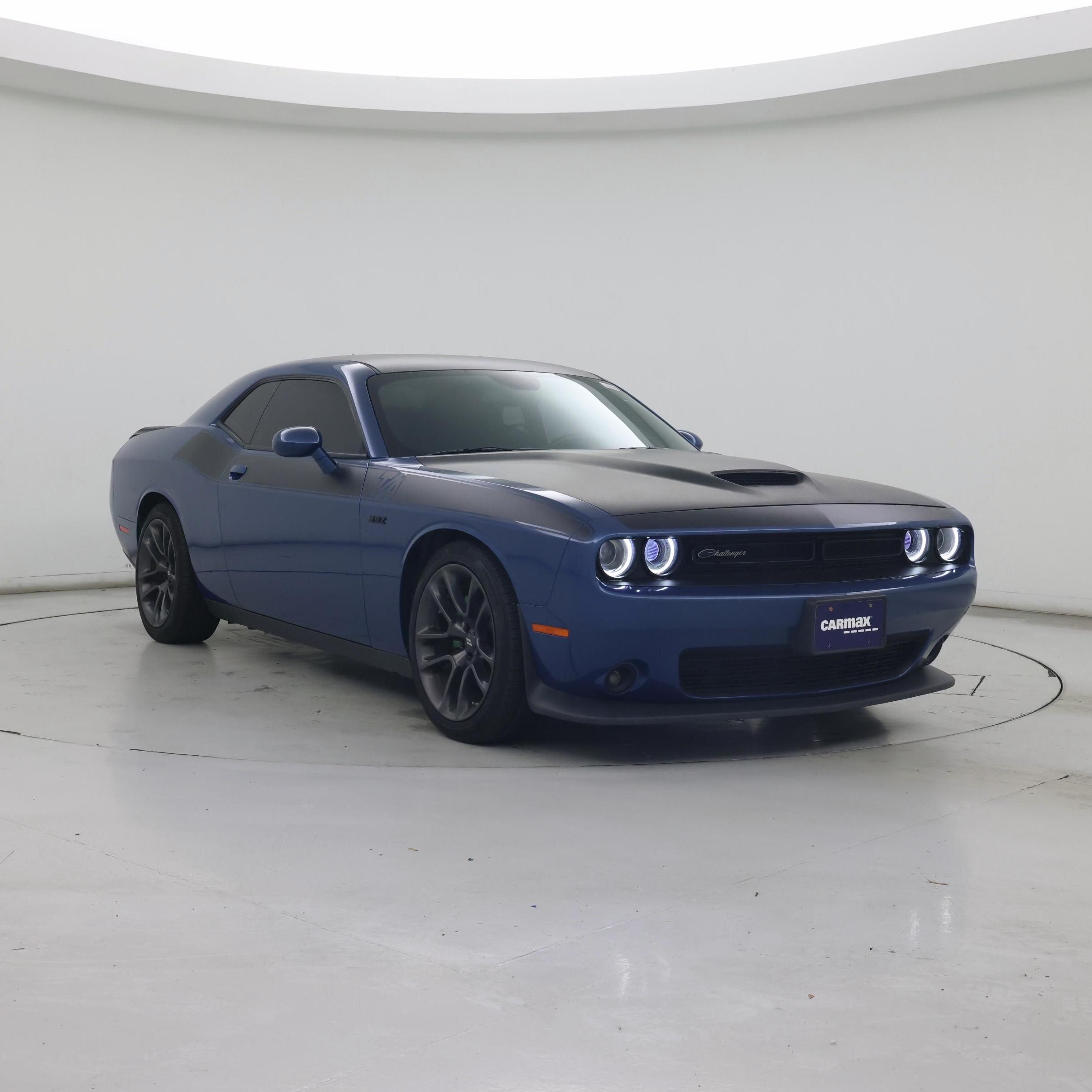 Blue 2021 Dodge Challenger Coupe Rear-Wheel Drive Automatic