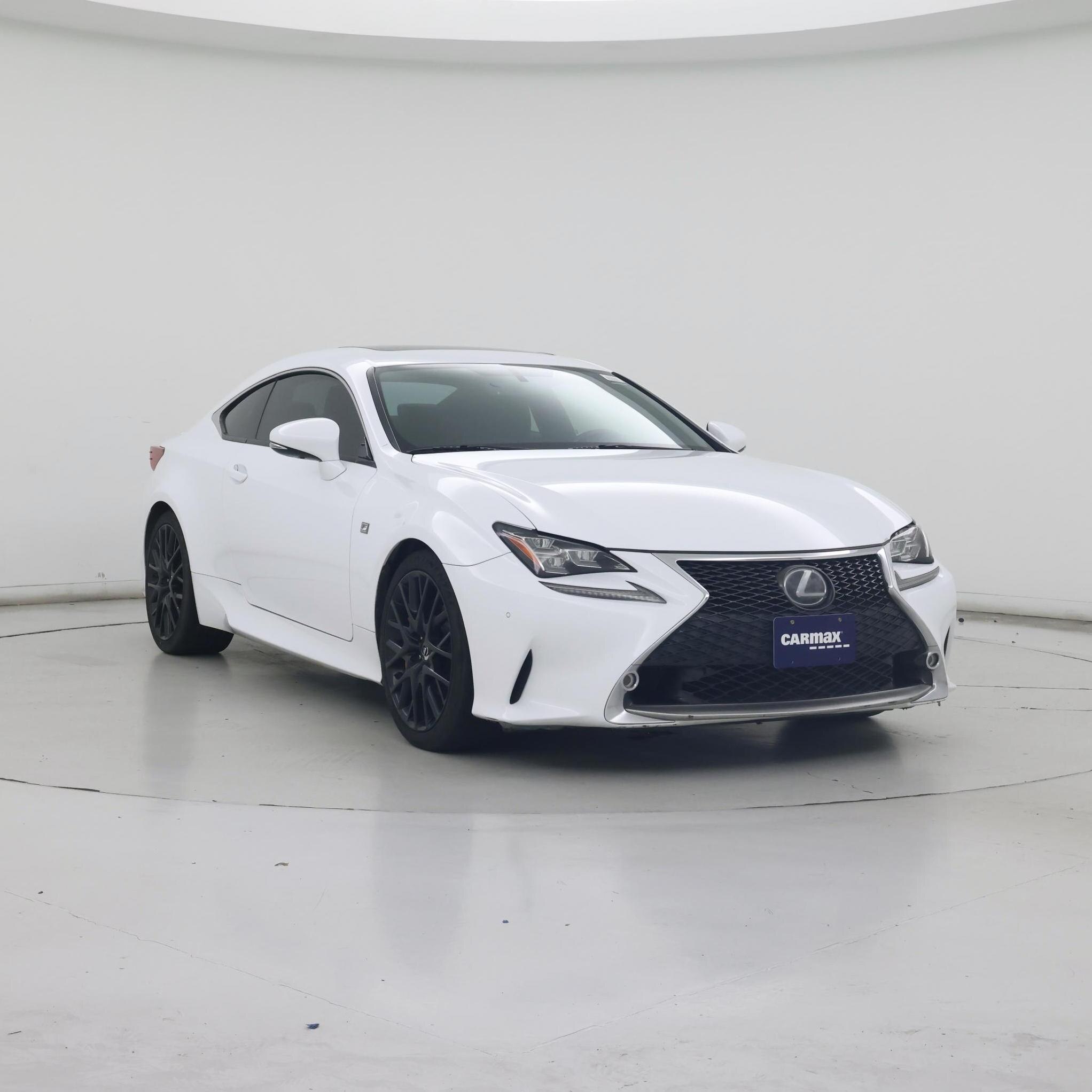 White 2017 Lexus RC Coupe Rear-Wheel Drive Automatic