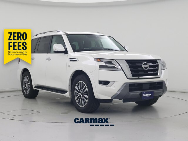 White 2022 Nissan Armada SUV / Crossover Four-Wheel Drive Automatic