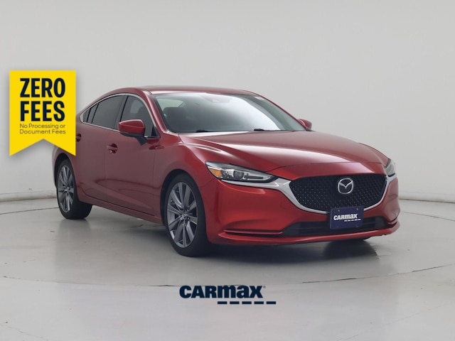 Red 2018 Mazda MAZDA6 Sedan Front-Wheel Drive Automatic