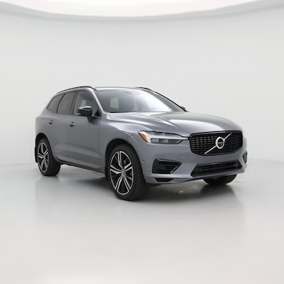 Gray 2021 Volvo XC60 Recharge PHEV T8 R-Design