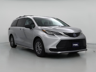 Silver 2022 Toyota Sienna Hybrid LE