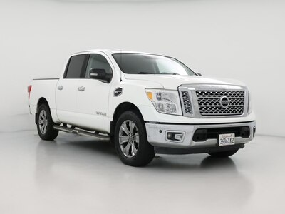 White 2017 Nissan Titan SV