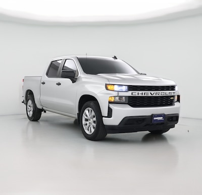 Silver 2021 Chevrolet Silverado 1500 Custom