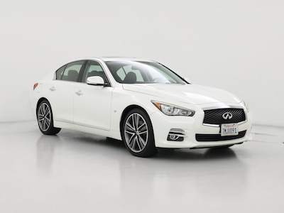 White 2015 Infiniti Q50 Premium