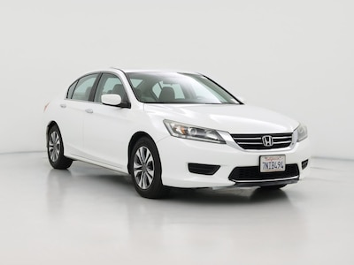 White 2015 Honda Accord LX
