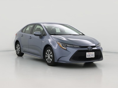 Blue 2021 Toyota Corolla Hybrid LE