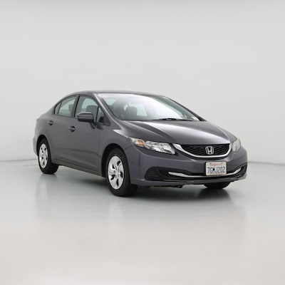 Gray 2014 Honda Civic LX