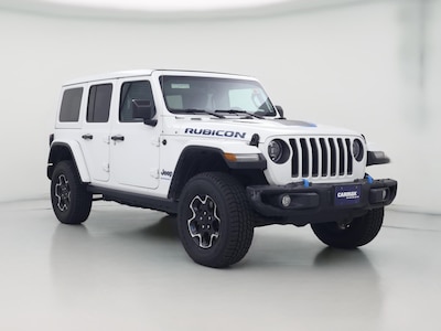 White 2023 Jeep Wrangler 4XE PHEV Unlimited Rubicon