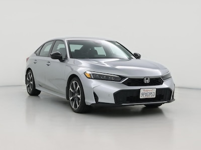 Silver 2025 Honda Civic Hybrid Sport Touring