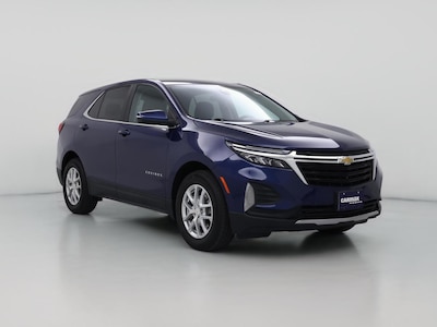 Blue 2022 Chevrolet Equinox LT