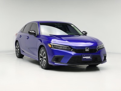 Blue 2022 Honda Civic EX