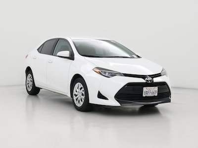 White 2017 Toyota Corolla LE