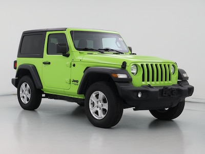 Green 2021 Jeep Wrangler Sport S