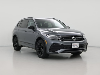 Gray 2024 Volkswagen Tiguan SE R-Line Black