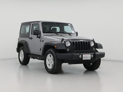 Silver 2015 Jeep Wrangler Sport