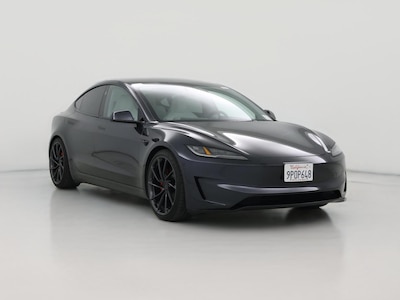 Gray 2024 Tesla Model 3 Performance