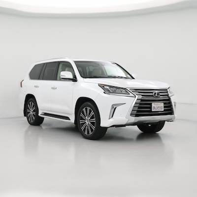 White 2020 Lexus LX 570