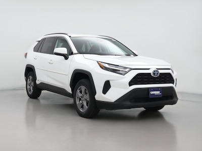 White 2023 Toyota RAV4 Hybrid LE