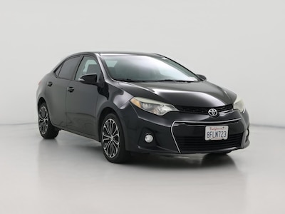 Black 2016 Toyota Corolla S