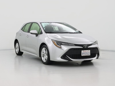 Silver 2020 Toyota Corolla Hatchback SE