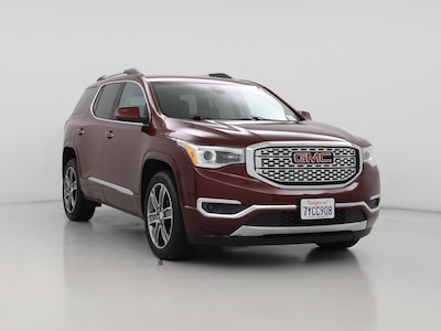 Red 2017 GMC Acadia Denali