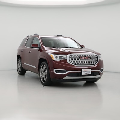 Red 2017 GMC Acadia Denali