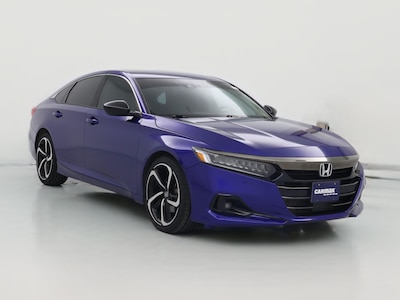 Blue 2022 Honda Accord Sport SE