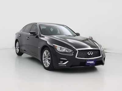 Black 2020 Infiniti Q50 Luxe