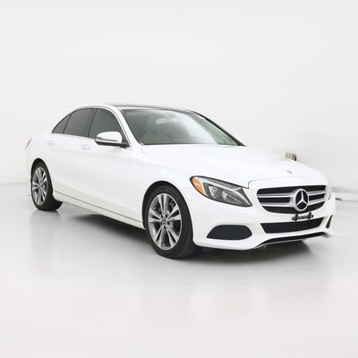 White 2018 Mercedes-Benz C300