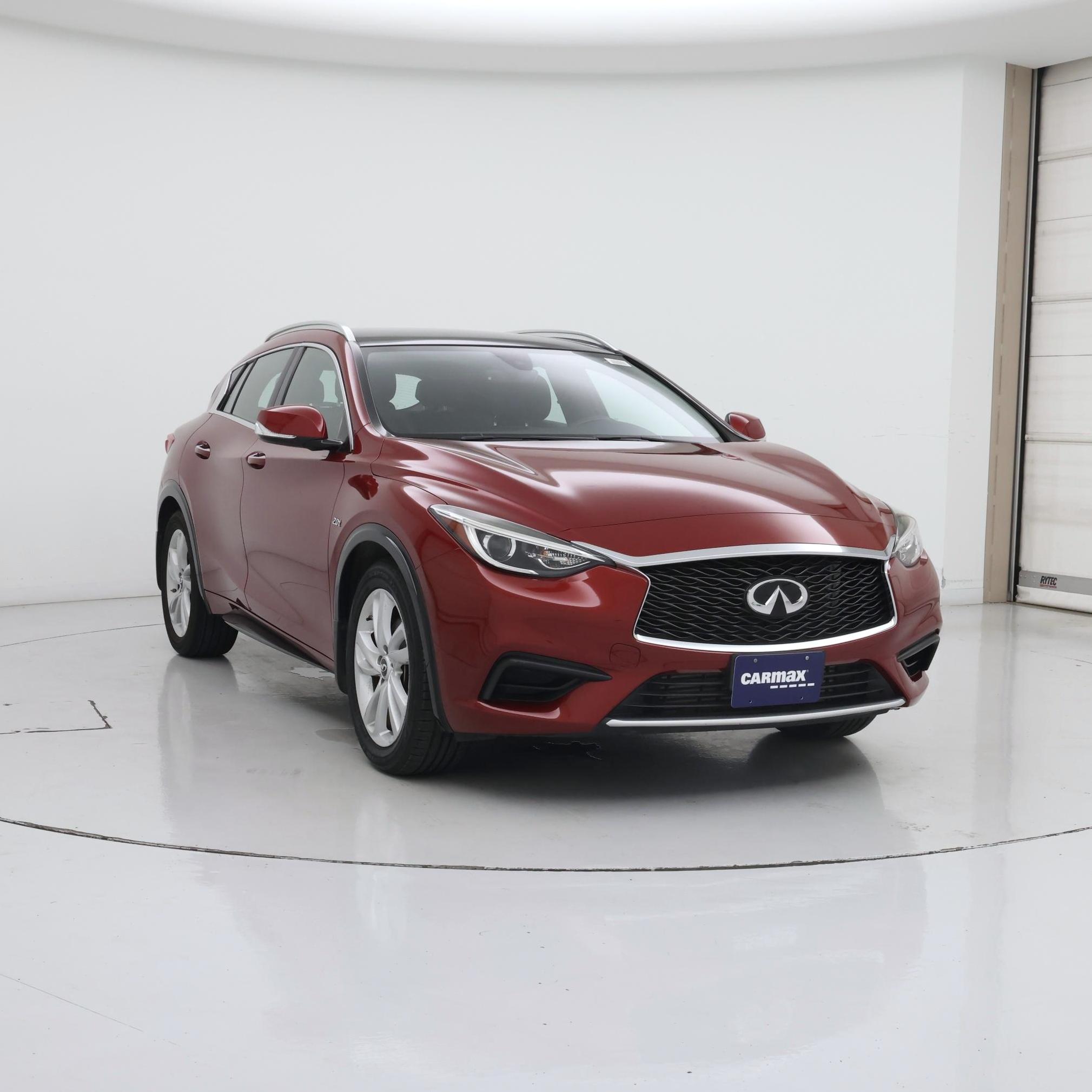 Red 2019 INFINITI QX30 SUV / Crossover Front-Wheel Drive Automatic