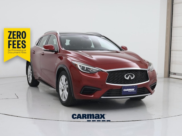 Red 2019 INFINITI QX30 SUV / Crossover Front-Wheel Drive Automatic
