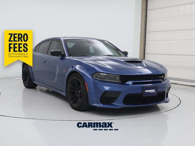 Blue 2023 Dodge Charger Scat Pack Widebody RWD Sedan Rear-Wheel Drive Automatic