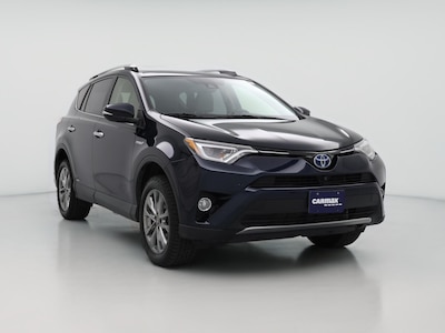 Blue 2018 Toyota RAV4 Hybrid Limited