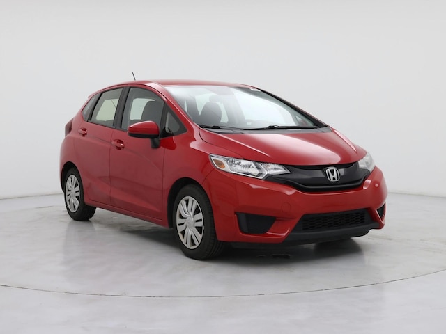 Red 2016 Honda Fit LX Hatchback Front-Wheel Drive Automatic