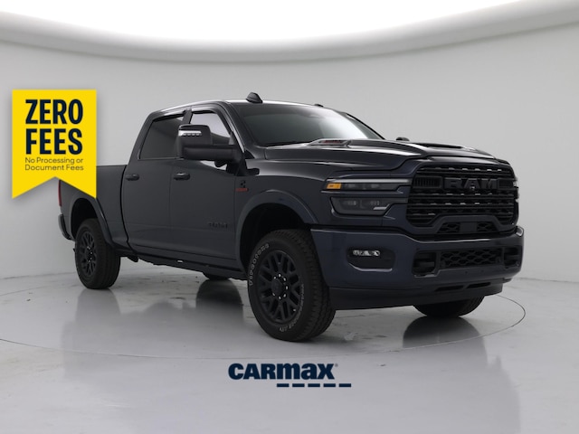 Blue 2026 RAM 3500 Limited Crew Cab 4WD Pickup Truck Four-Wheel Drive Automatic