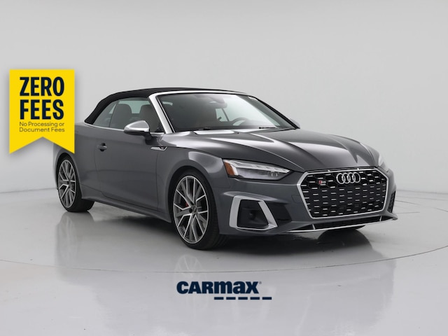 Gray 2024 Audi S5 3.0T quattro Premium Plus Cabriolet AWD Convertible All-Wheel Drive Automatic