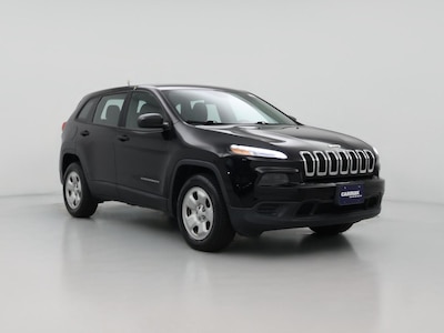 Black 2017 Jeep Cherokee Sport