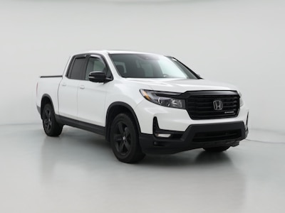 White 2022 Honda Ridgeline Black Edition