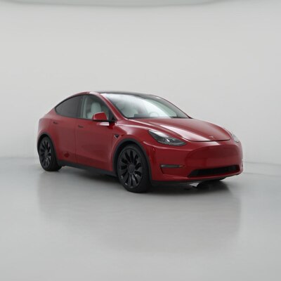 Red 2023 Tesla Model Y Performance
