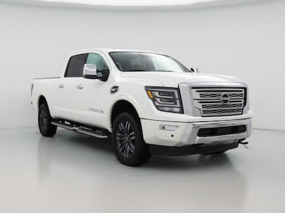 White 2023 Nissan Titan XD Platinum Reserve