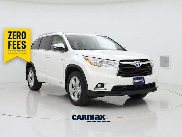 Pearl 2016 Toyota Highlander Hybrid Limited SUV / Crossover All-Wheel Drive Automatic