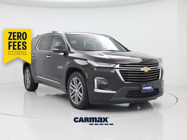Black 2022 Chevrolet Traverse SUV / Crossover Four-Wheel Drive Automatic